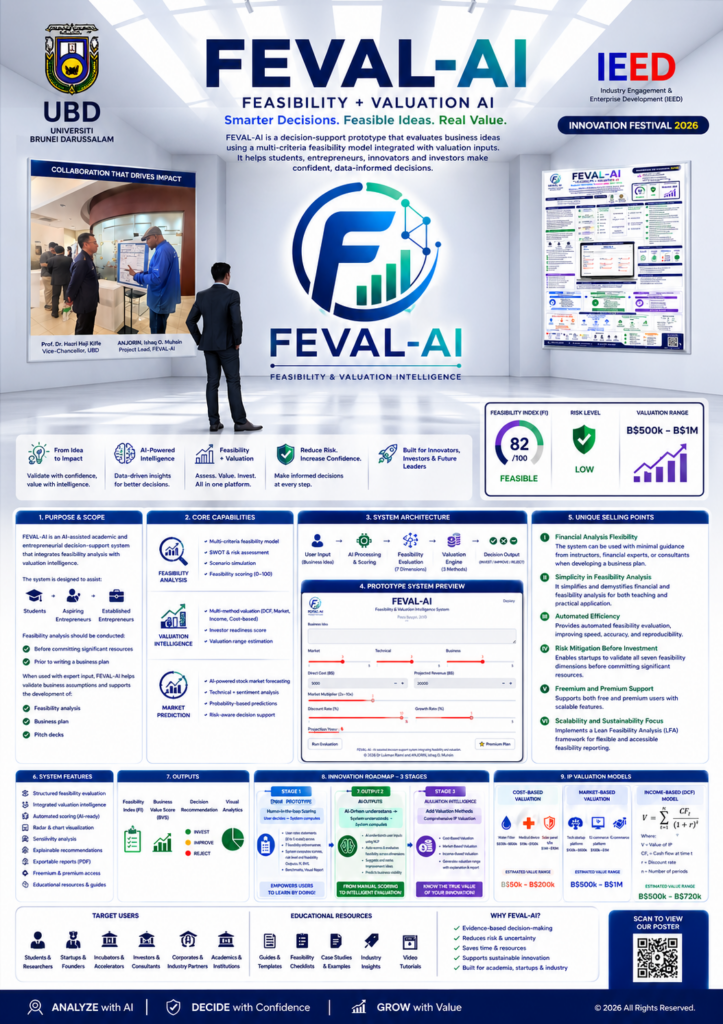 AI Innovation Takes Center Stage at UBD InnovFest 2026 with FEVAL-AI Collaboration